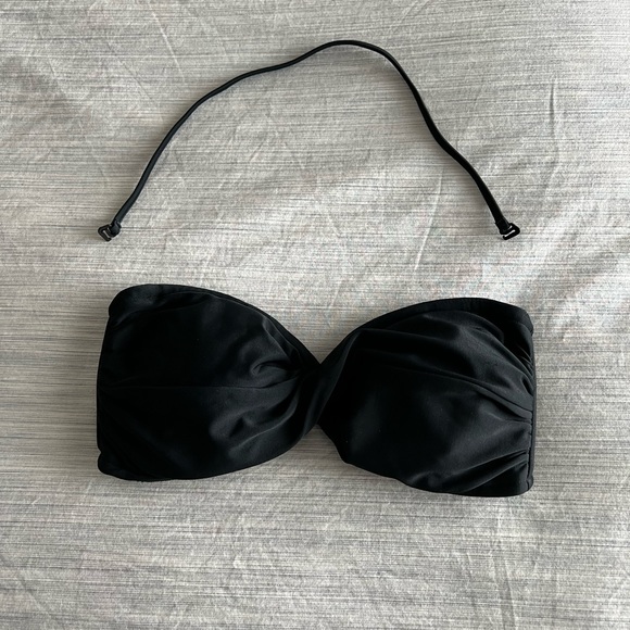 Black Seafolly Australia twist bikini top - Picture 3 of 5